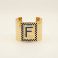 BRACCIALE ALTO LISCIO ORO - Iniziale