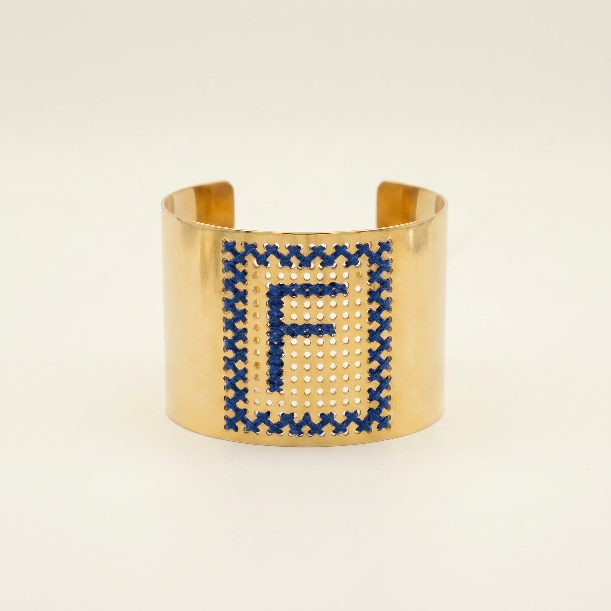 BRACCIALE ALTO LISCIO ORO - Iniziale