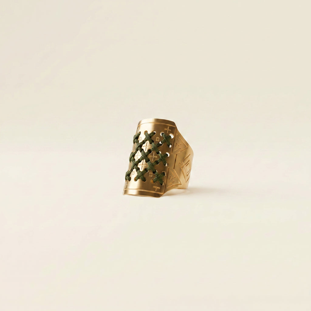 ANELLO ALTO ORO - Punto croce
