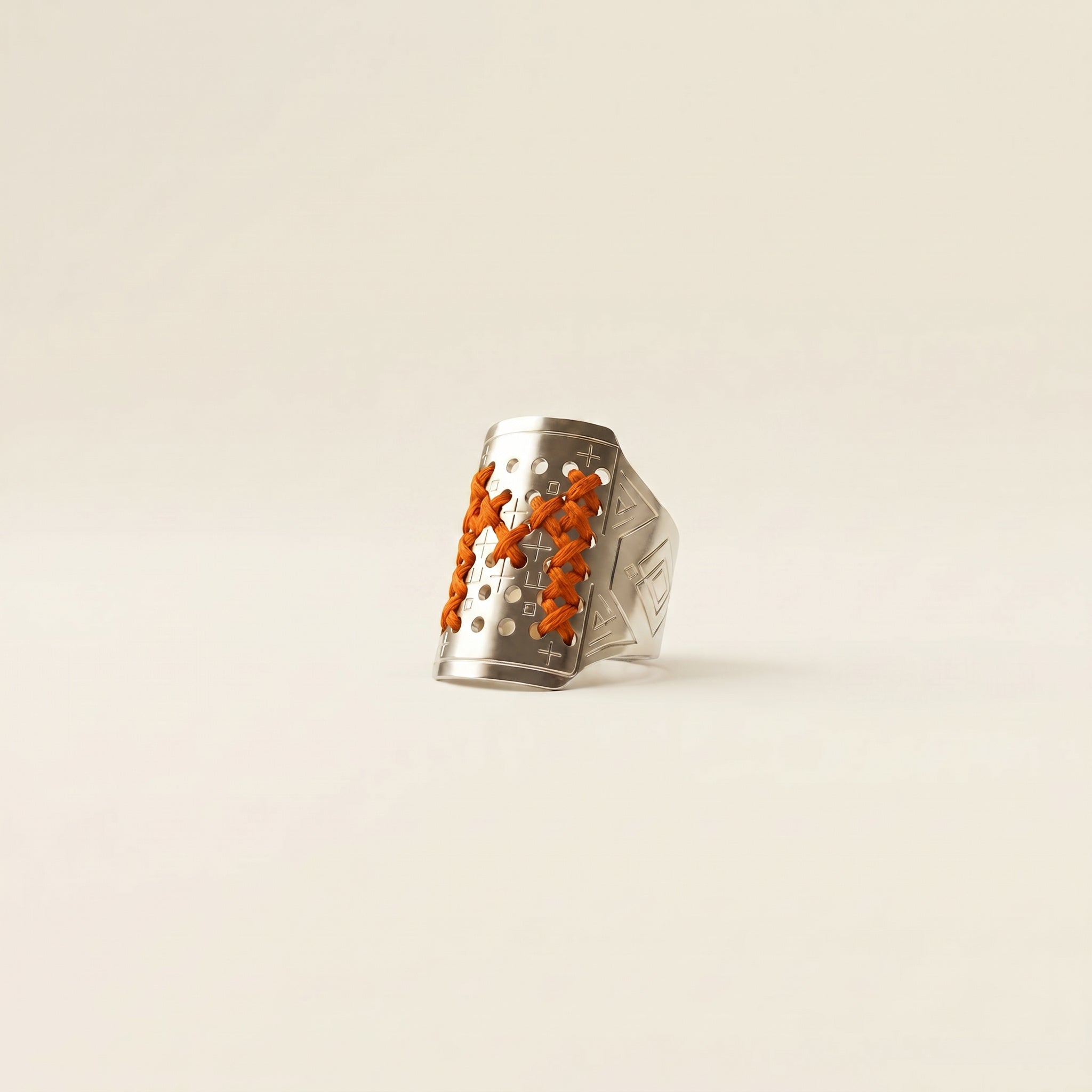 ANELLO ALTO ARGENTO - Lettera