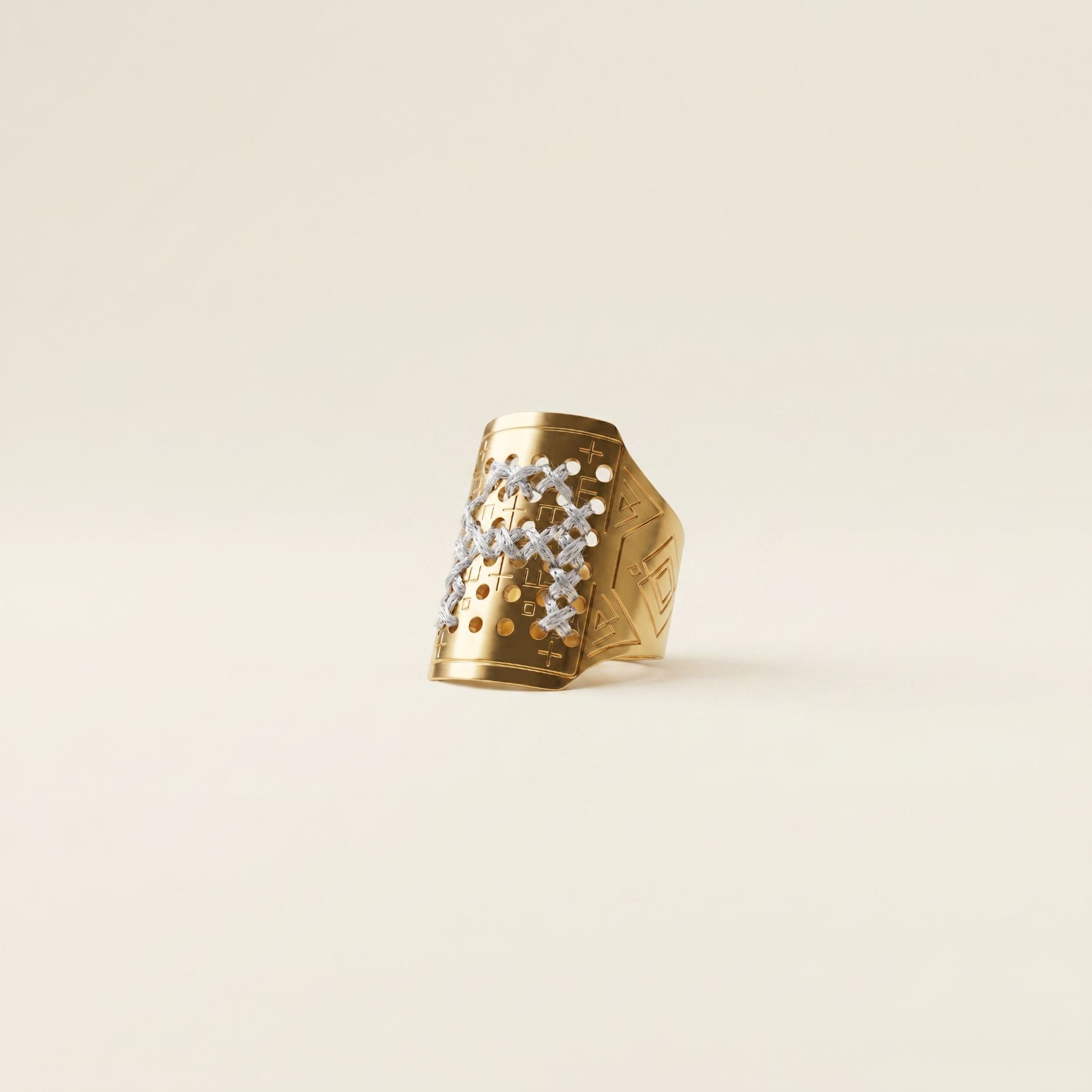 ANELLO ALTO ORO - Lettera