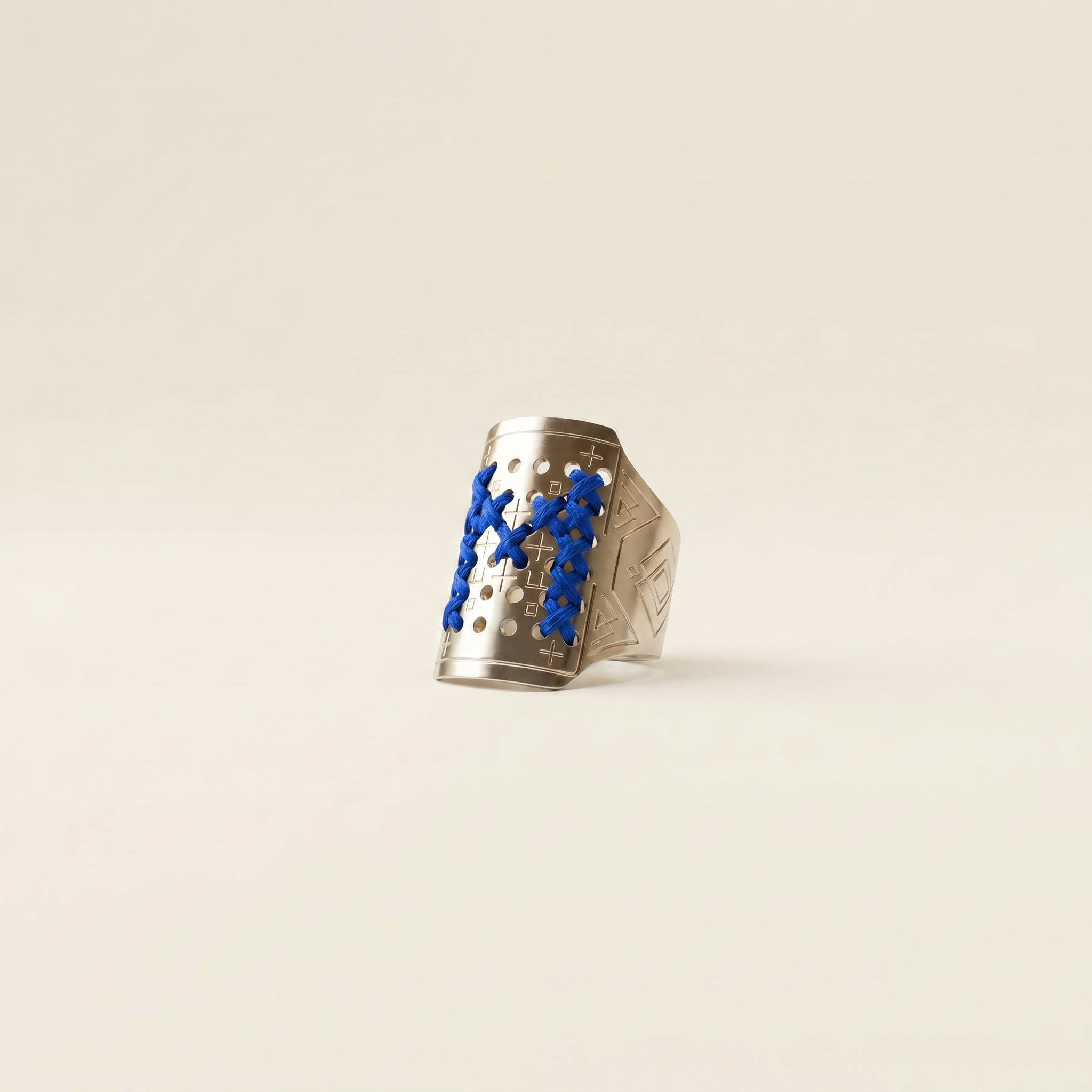 ANELLO ALTO ARGENTO - Lettera