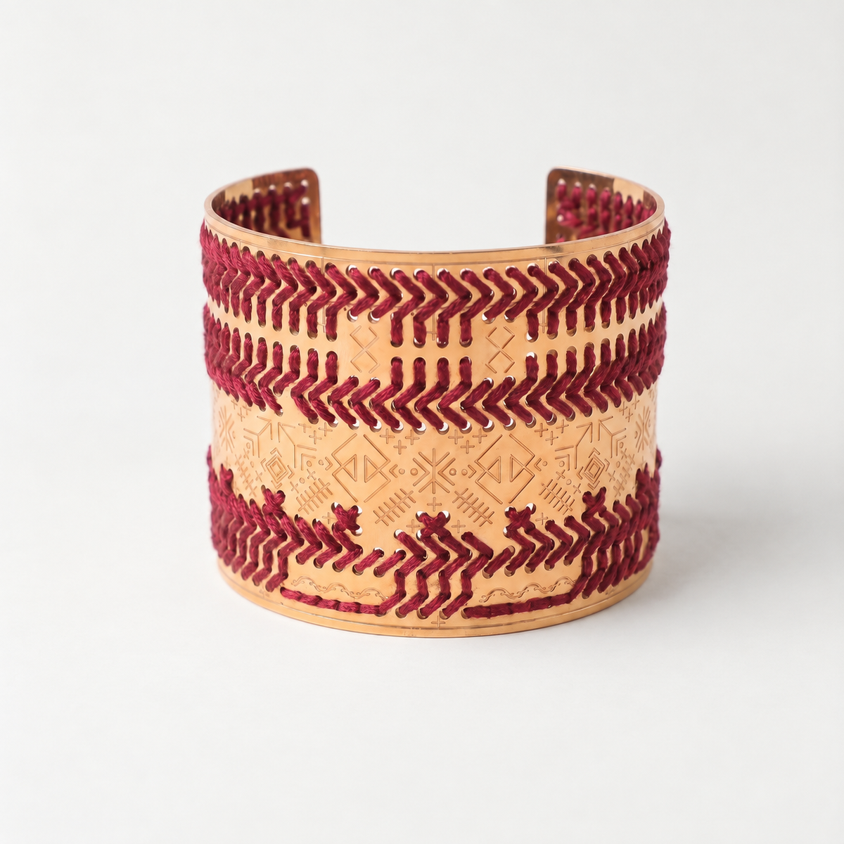 BRACCIALE ALTO INCISO ORO - Monocolore