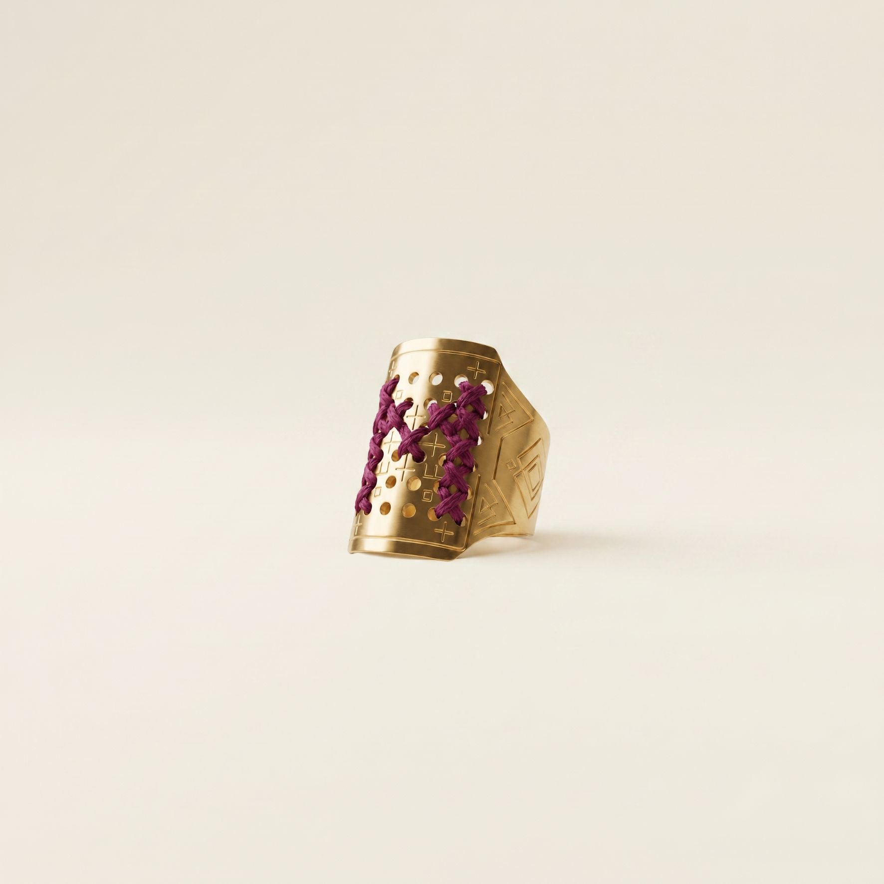 ANELLO ALTO ORO - Lettera