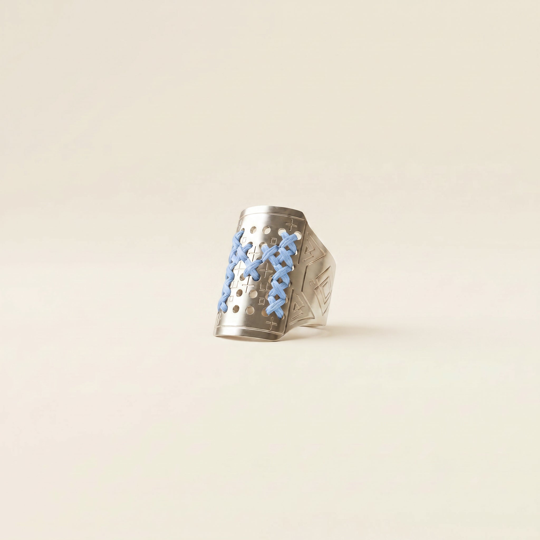 ANELLO ALTO ARGENTO - Lettera