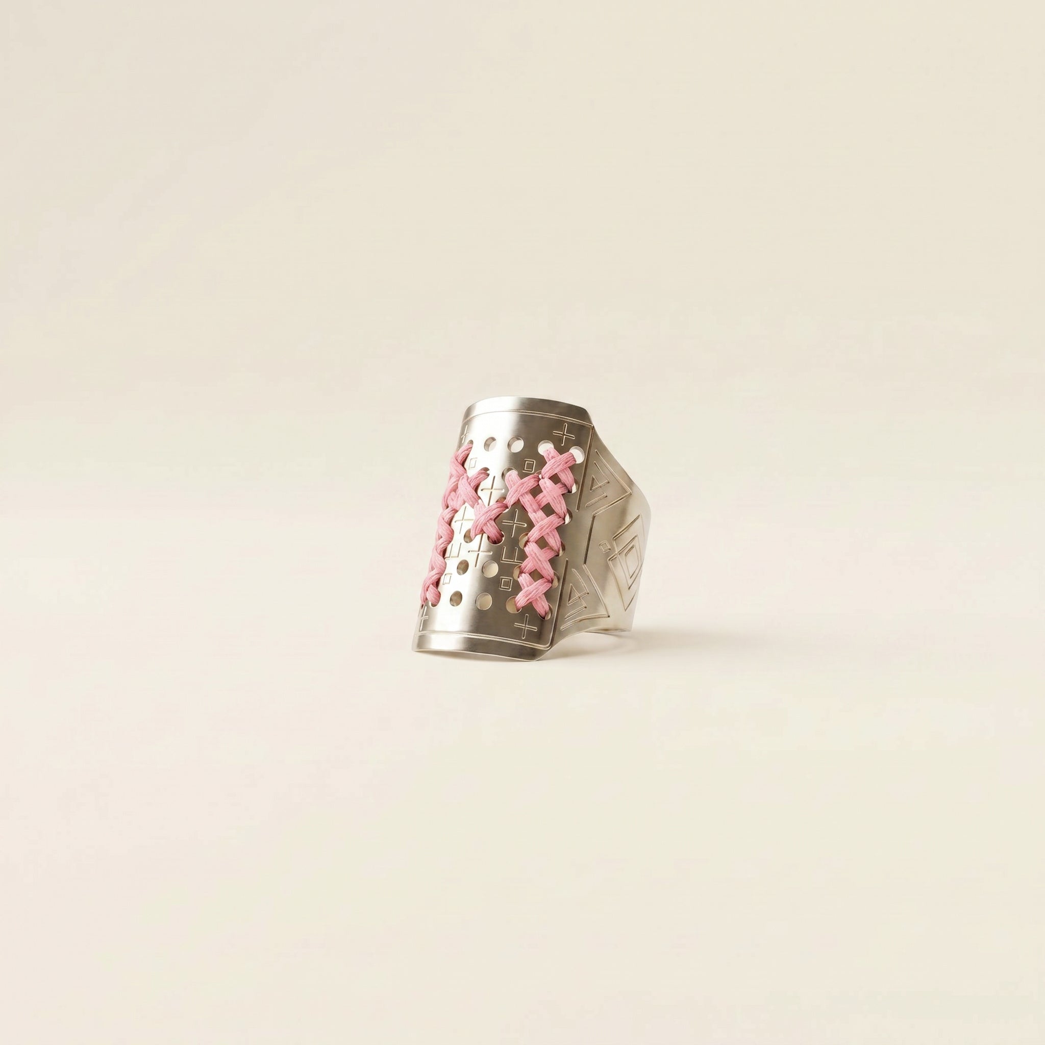 ANELLO ALTO ARGENTO - Lettera