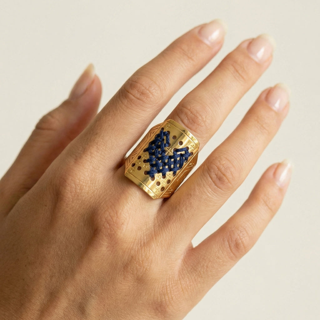 HIGH RING GOLD - Letter