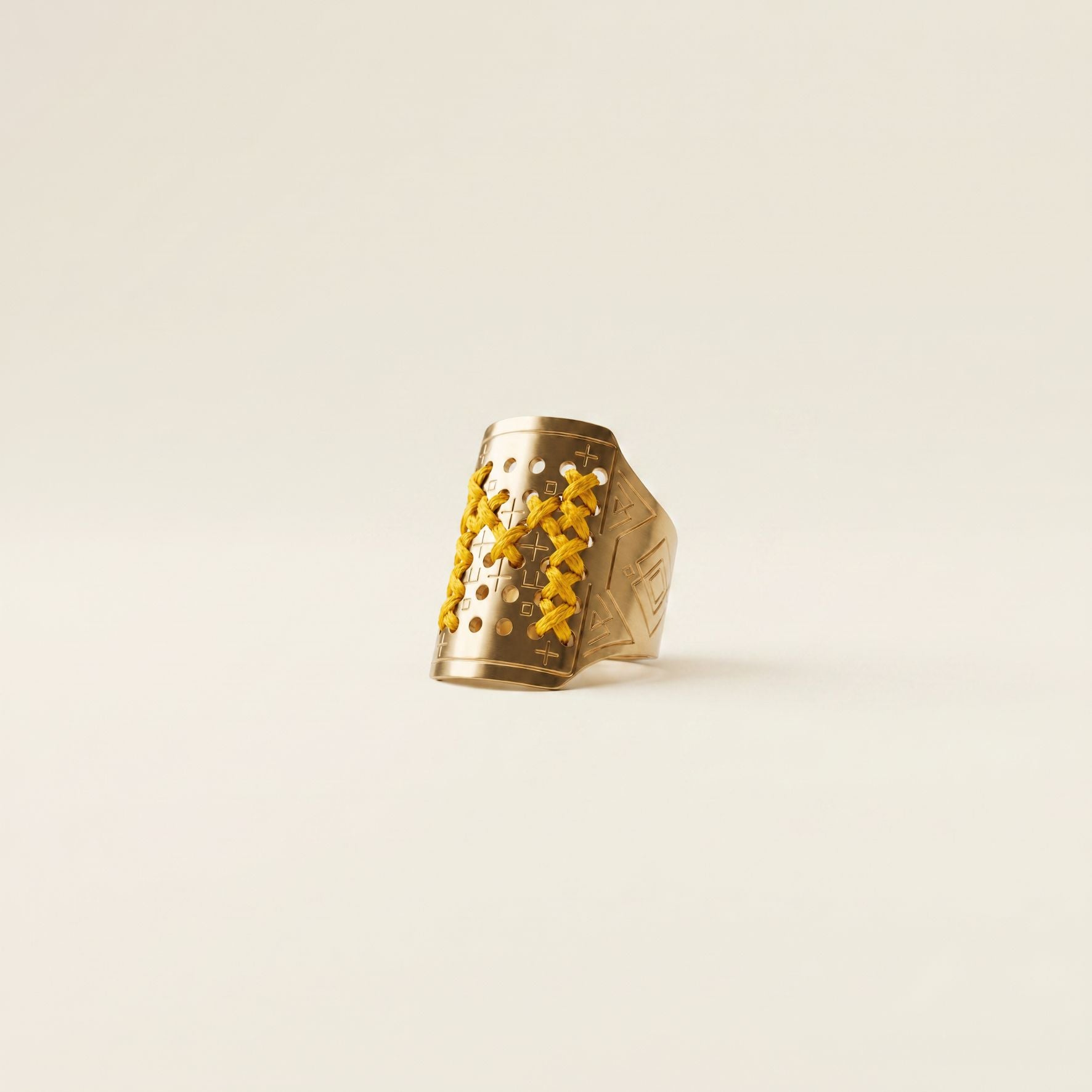 ANELLO ALTO ORO - Lettera