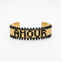 BRACCIALE BASSO CON PERLINE ORO - Personalizzabile