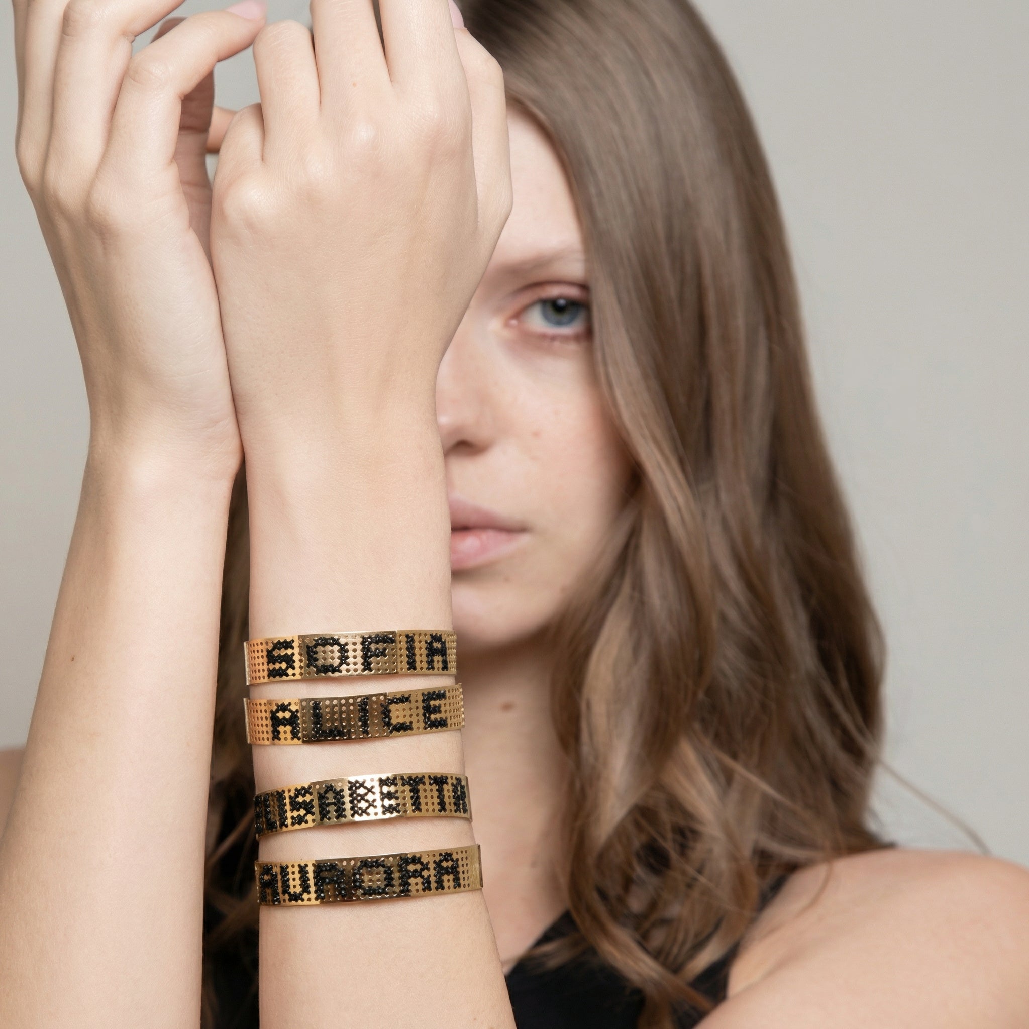 BRACCIALE BASSO ORO - Personalizzabile