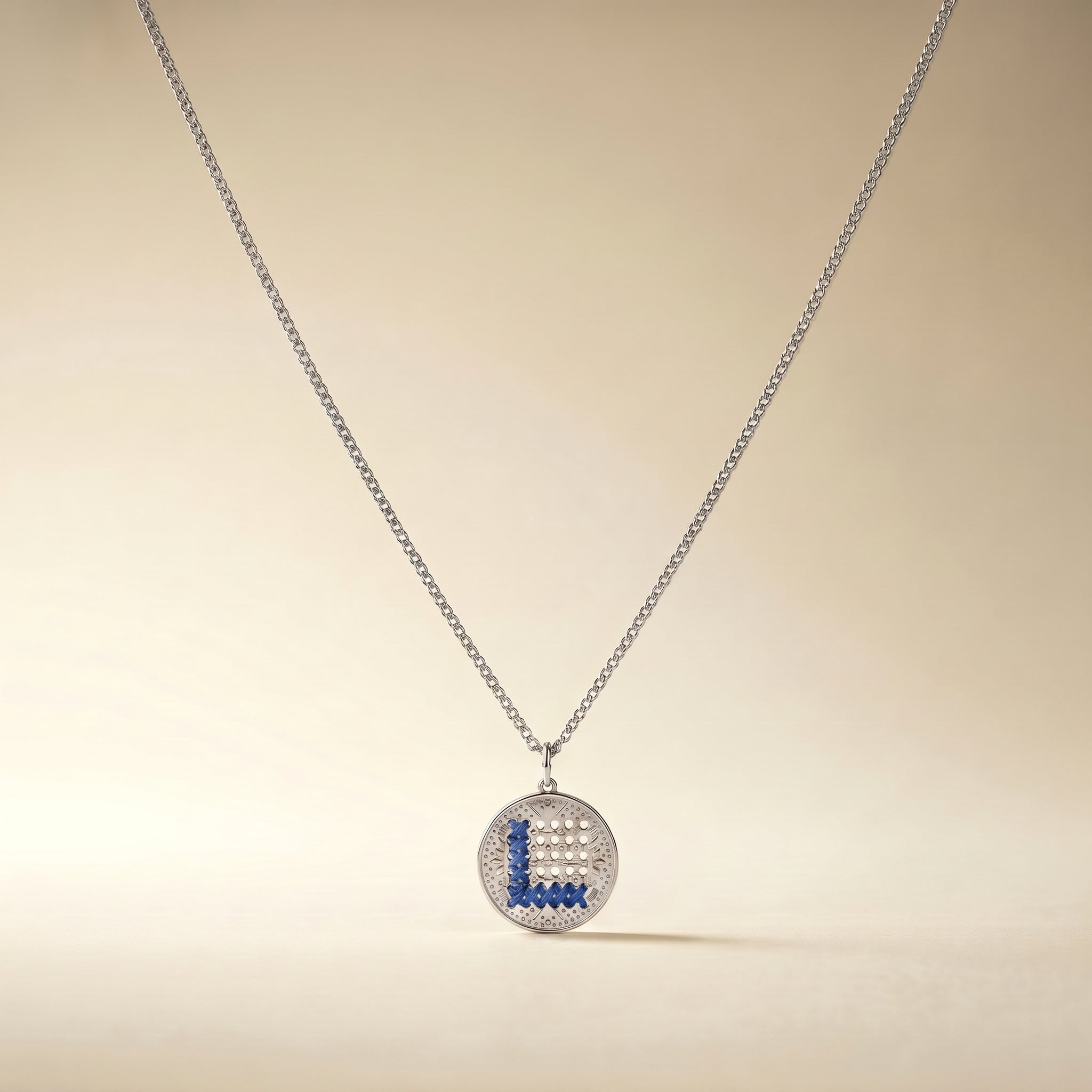COLLANA CIONDOLO PICCOLO ARGENTO - Lettera