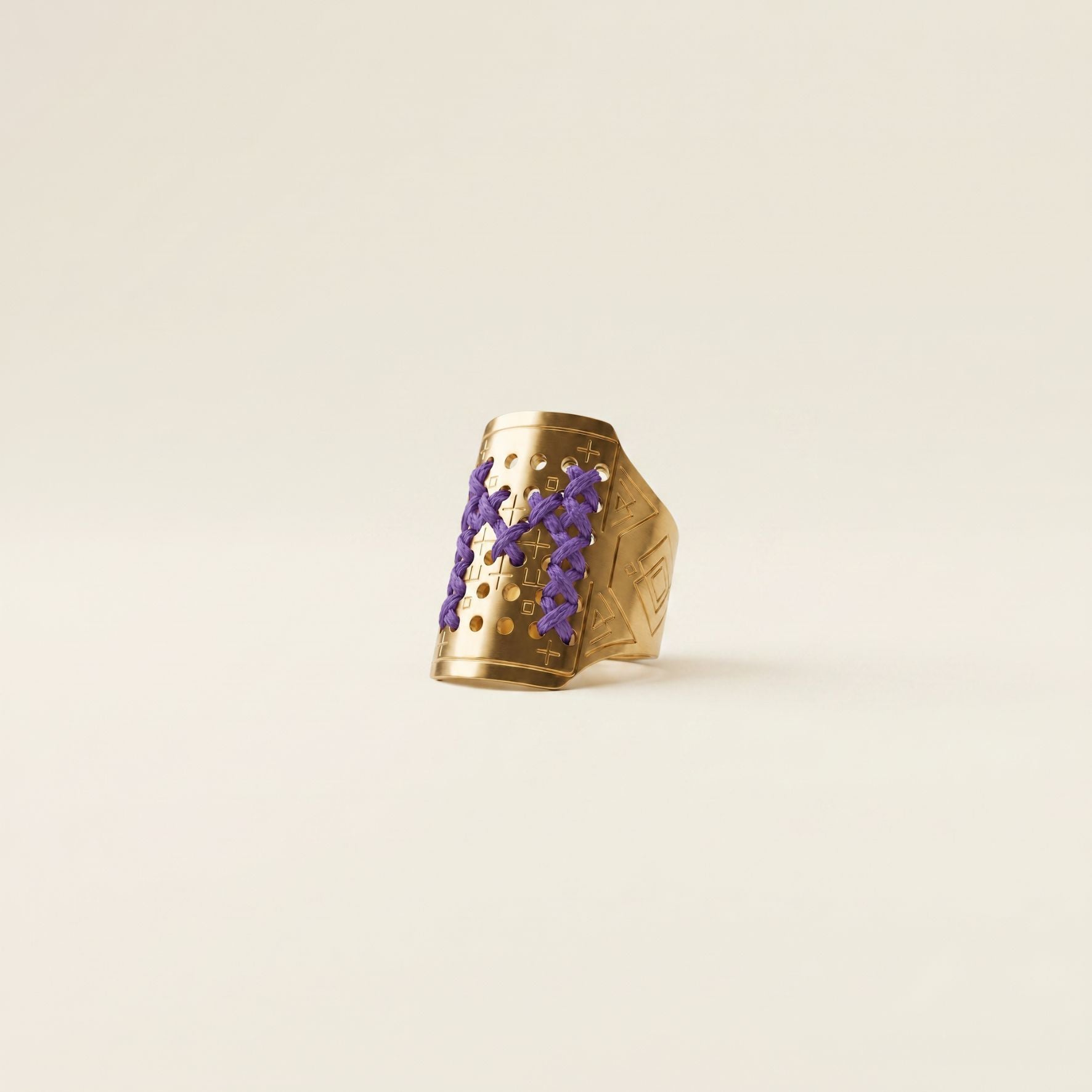 ANELLO ALTO ORO - Lettera