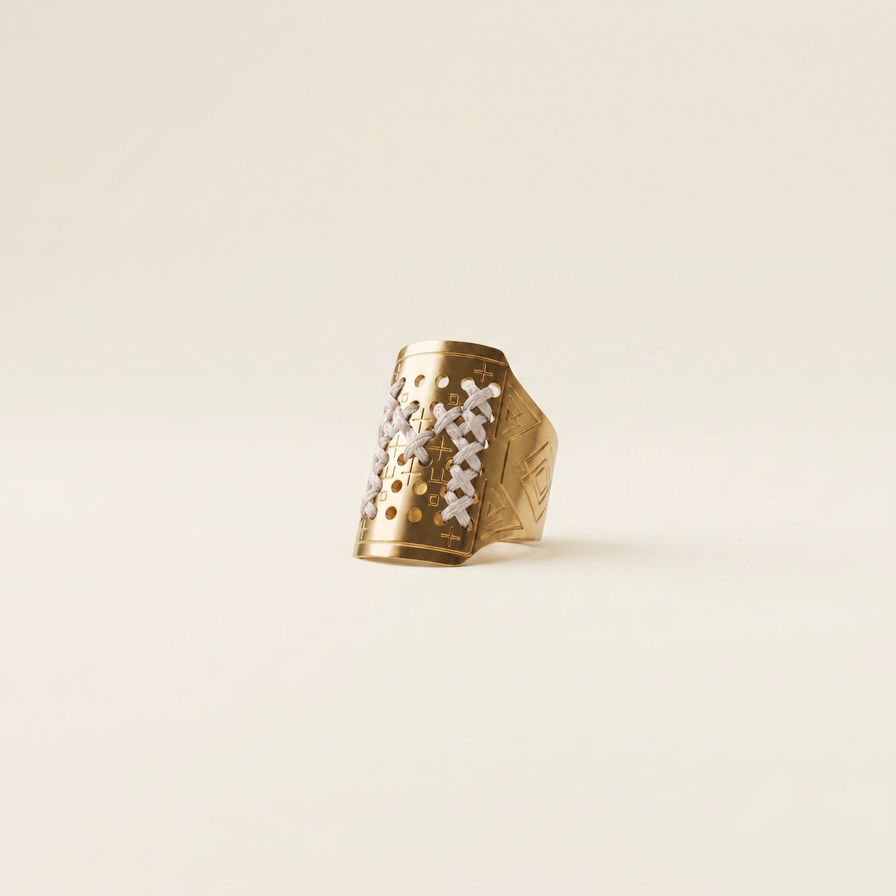 ANELLO ALTO ORO - Lettera