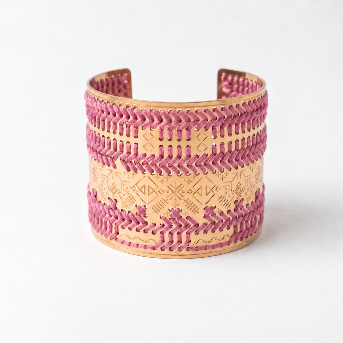 BRACCIALE ALTO INCISO ORO - Monocolore