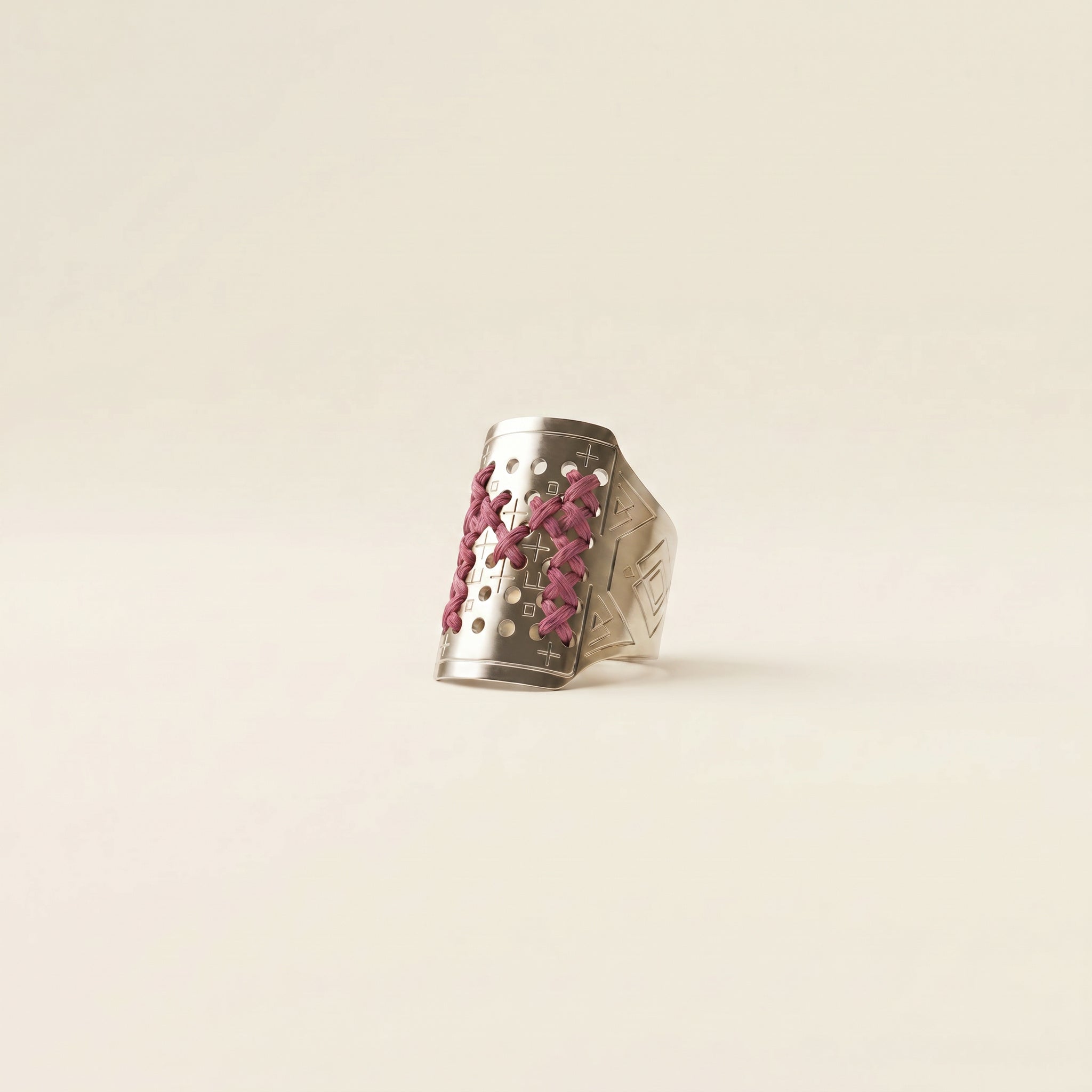 ANELLO ALTO ARGENTO - Lettera