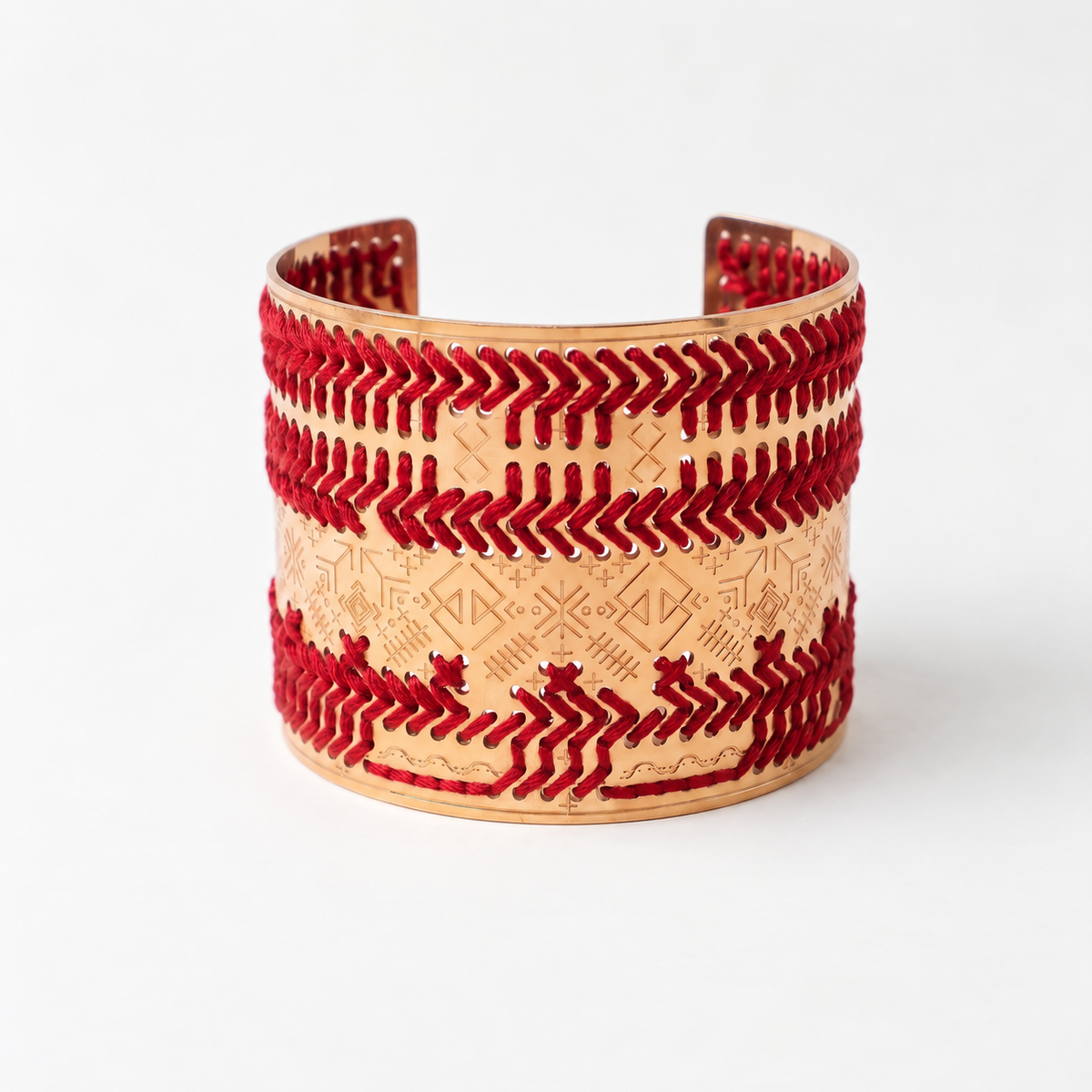 BRACCIALE ALTO INCISO ORO - Monocolore