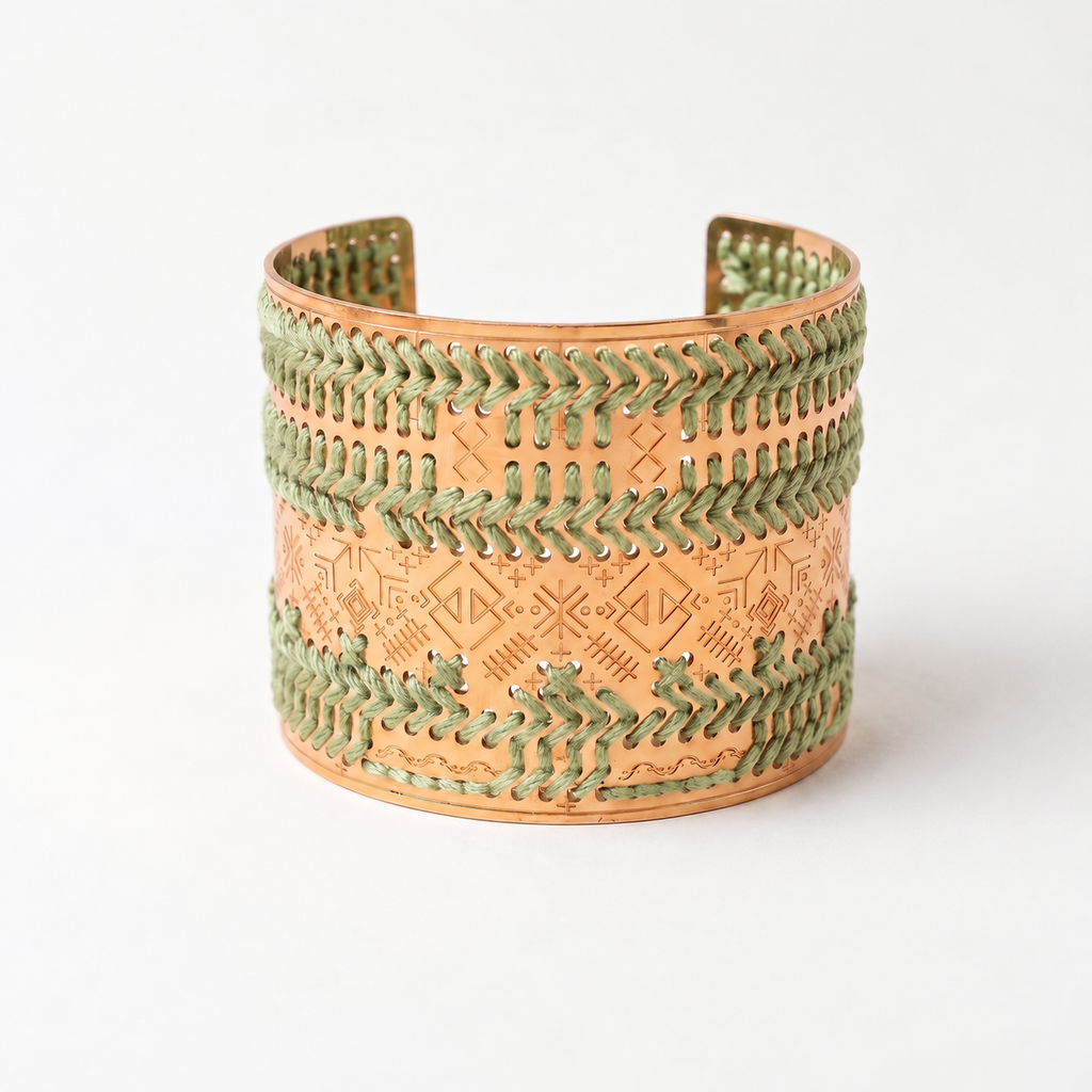 BRACCIALE ALTO INCISO ORO - Monocolore