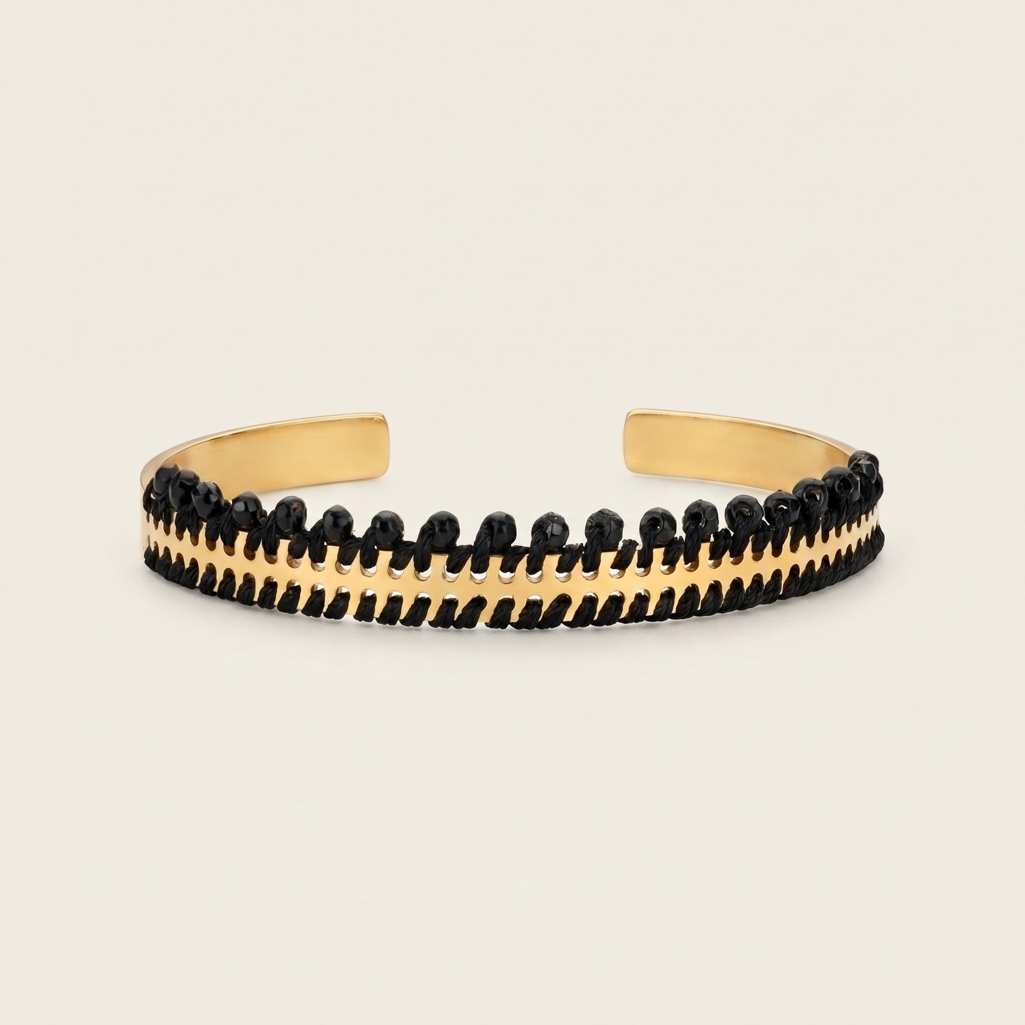 BRACCIALE MINI CON PERLINE ORO - Diagonali